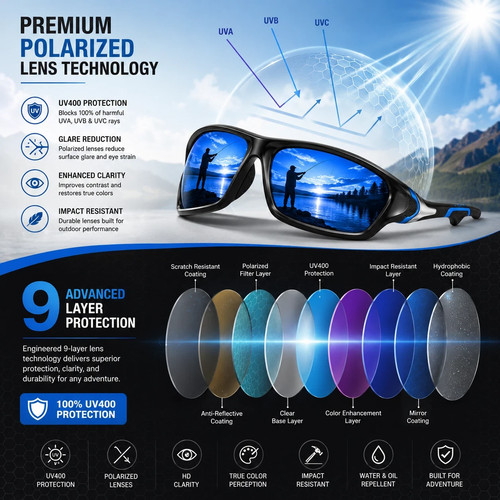 Fishing sunglasses polarized - fishing,
