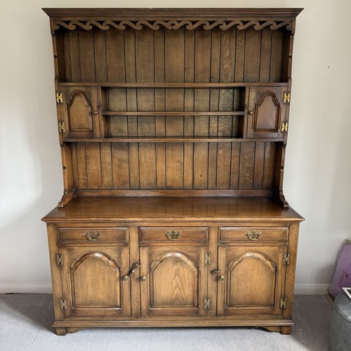 Antique oak welsh dresser - antique,