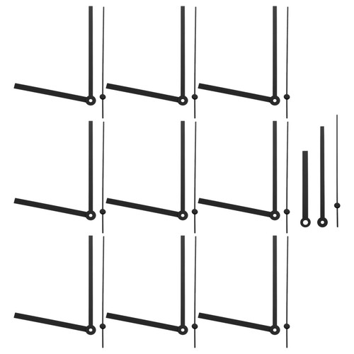 10sets large black aluminum - 10sets,