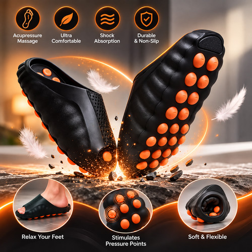 Men women eva massage slippers - men,