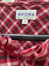 brora shirt dress tie front or