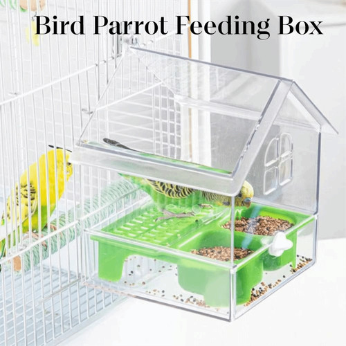 Bird feeder anti spill - in,