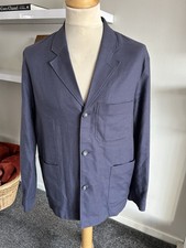 Nicole Farhi Blue Linen Blend