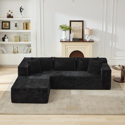 Shaped sectional sofa - sectional,