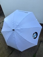 Large Golf BMW PGA Championship Tour Umbrella White Sports Weather