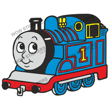 Character sticker Thomas The Tank Engine B decal Ice Cream Van (choose size)