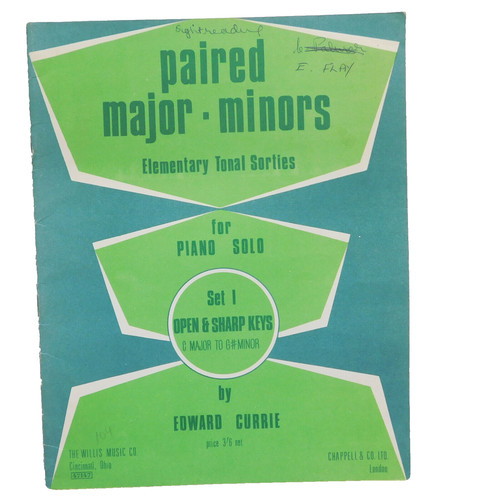 Paired major minors - paired, elementary