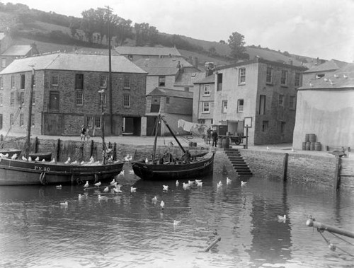 Mevagissey harbour cornwall - harbour,,