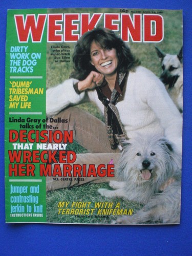 Weekend magazine linda gray - magazine,