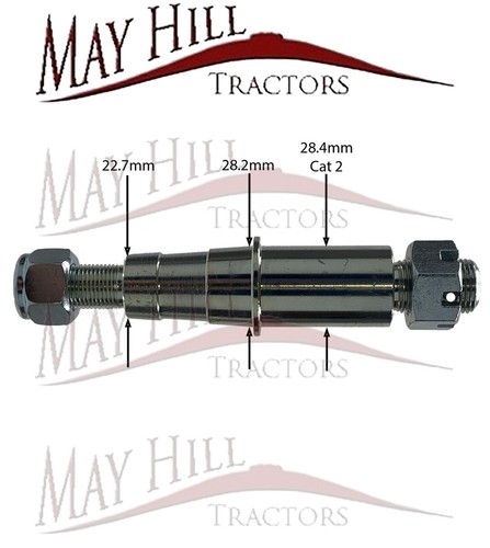 Lower link arm - mounting, pin