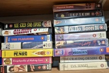 RARE VHS TAPE 18 PRICE FOR ONE