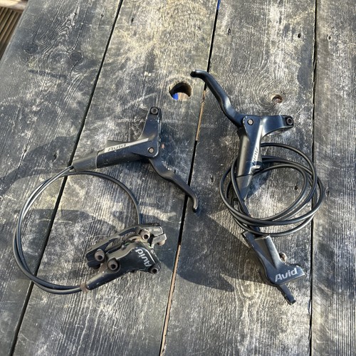 Avid hydraulic brakes no - hydraulic, f&r.