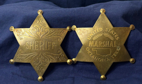 Vtg sheriff marshal star - us,