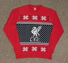 Official Liverpool FC Christmas Jumper, Medium, Excellent Condition