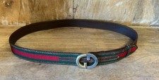 Vintage Gucci Web Green Red
