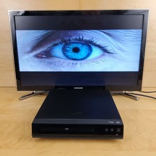 ARGOS DS-A638 DVD PLAYER COMPACT CAMPER CARAVAN SCART CABLE NO REMOTE TESTED