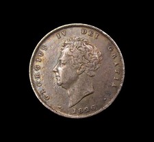 GEORGE IV 1826 SILVER BARE