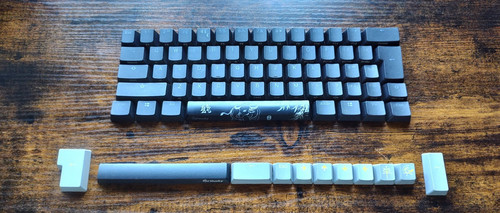 Ducky keycaps oem black - ducky,