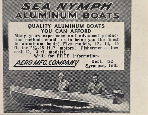 1955 print sea nymph - print, ad