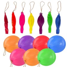 Large Colorful Latex Punch Rubber Band Balloon Christmas Birthday Kids Party Bag