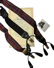 The Regent Belt Company Button Braces Suspenders Vintage Made In England New