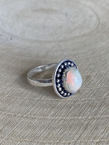Bohemian ethiopian opal ring - bohemian,