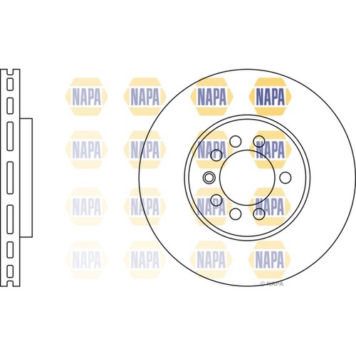 Brake discs vented - brake, for
