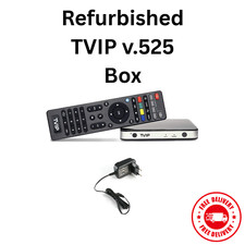 TVIP v.525 Box IPTV/OTT Media Player 4K UHD WLAN (2.4/5 GHz)