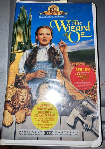 The wizard vhs mgm - wizard, oz