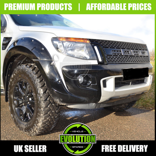 Gloss black wheel arch - arch, fender