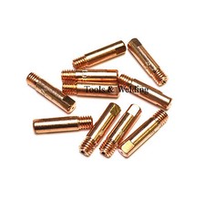 10pcs MB15 (M6) MIG Welding Contact Tips Welder Flux Cored Wire New