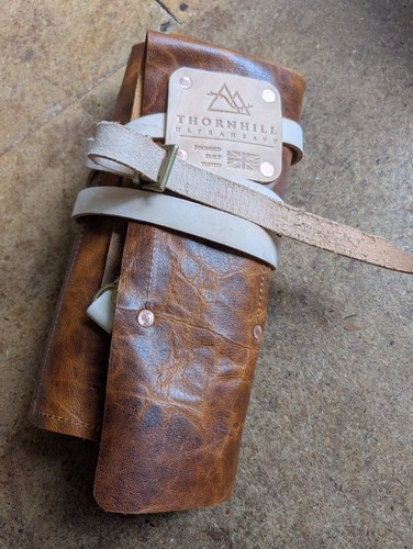 Leather tool roll - leather, uk