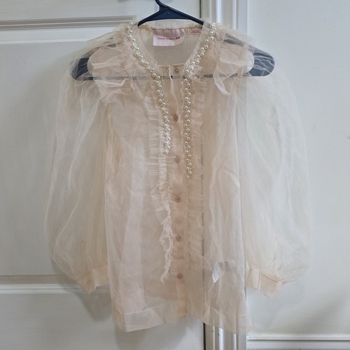 Simone rocha beige tulle - simone, h&m