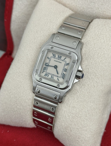 Cartier santos galbee 24mm - santos,