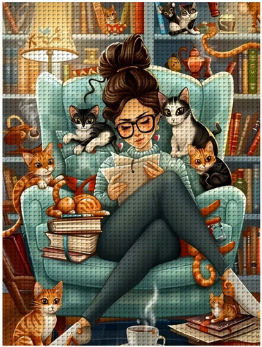 Printed cross stitch - printed,