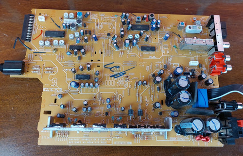 Aiwa zr700k main - cx-zr700k, pcb