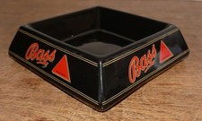 Vintage "Bass" advertising ceramic ashtray by "WADE Pdm England"