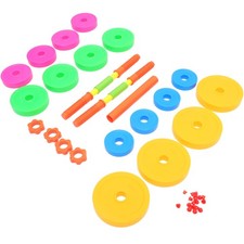  Adjustable Heavy Barbell Toys Fitness Primary School Workout Dumbbell Dumbbells