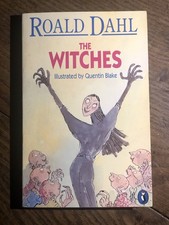 The Witches by ROALD DAHL - SIGNED BY AUTHOR Paperback Edition 1985