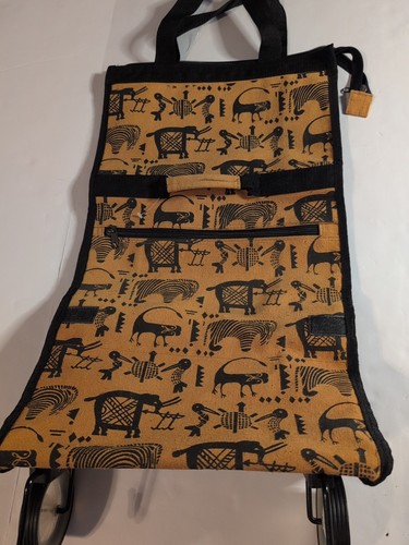 Jade animal print travel bag - jade,