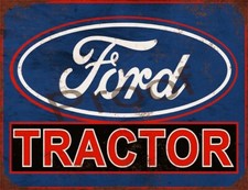 FORD TRACTOR #S967 SIGN 8 X 6"