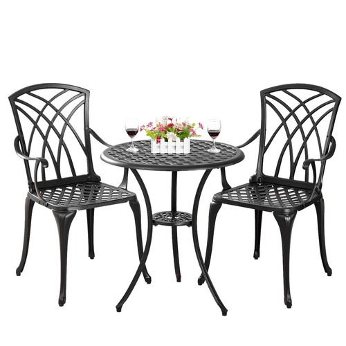 Piece outdoor bistro set - piece,