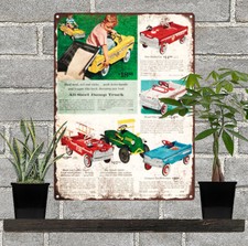 Pedal Car Fire Cheif Truck Gas