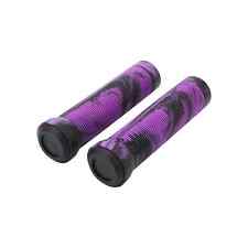 Handlebar Grips Replacement Nylon Marbled Ribbed Comfy - Stunt Scooter Parts
