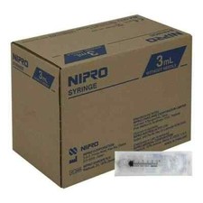 Nipro 3ml (3cc) Luer Lock
