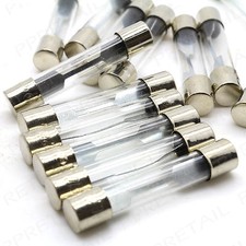 10 x 50 amp Glass Fuses Land