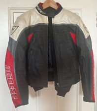 Dainese Racing, Touring, Ladies Motorcycle Leather Jacket Black / Red, Silver 40