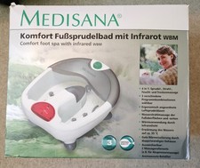 Medisana Comfort Foot Spa with Infrared 4 In 1 Bubble Jet Wet and Dry Massage