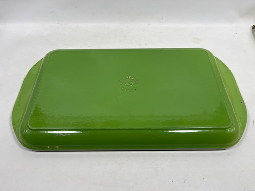 Creuset pan enameled - creuset,