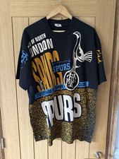 Vintage 90s Single Stitch Tottenham Hotspur Pride Of North London Shirt Size XL